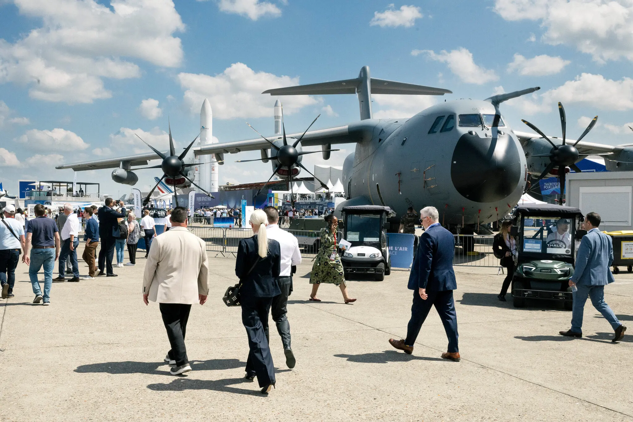 Boeing зберігає тишу на авіасалоні в Парижі на тлі нових угод Airbus